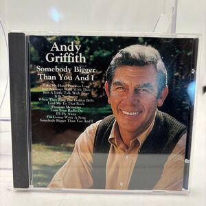 Andy Griffith Somebody Bigger Than You And I Gospel Music‎ CD Album